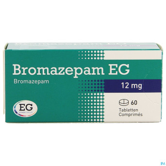 Bromazepam eg comp  60x12mg