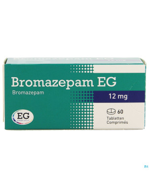 Bromazepam eg comp  60x12mg