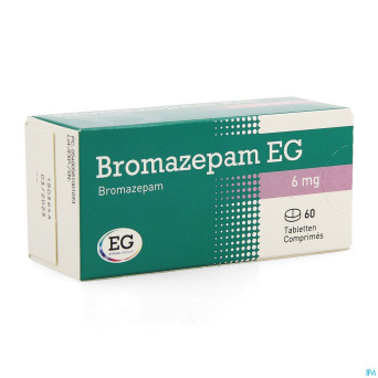 Bromazepam eg comp  60x 6mg