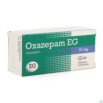 Oxazepam eg comp  6ox15mg