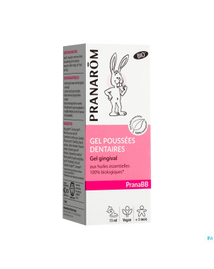 Pranabb bio gel poussees dentaires fl pompe 15ml