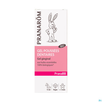 Pranabb bio gel poussees dentaires fl pompe 15ml