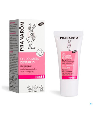 Pranabb bio gel poussees dentaires fl pompe 15ml