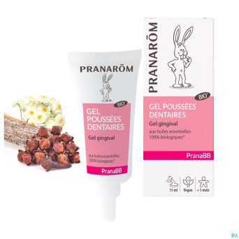 Pranabb bio gel poussees dentaires fl pompe 15ml