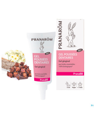 Pranabb bio gel poussees dentaires fl pompe 15ml