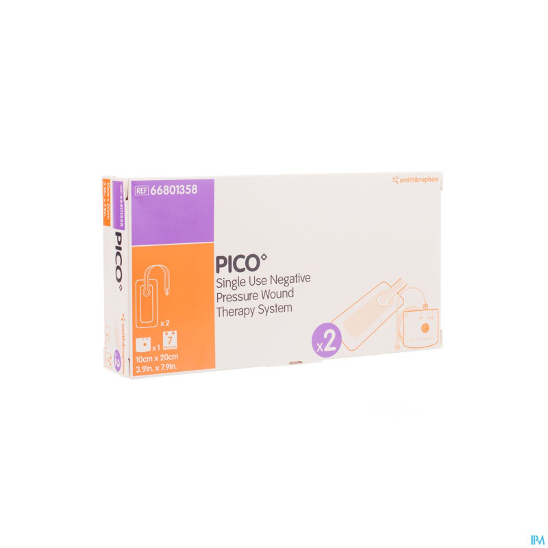 Pico cp sterile silicone    10x20cm 1x2 66801358