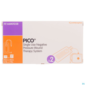 Pico cp sterile silicone    10x20cm 1x2 66801358