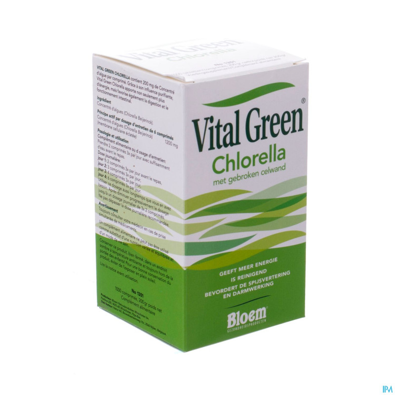 Vital green chlorella    comp 1000