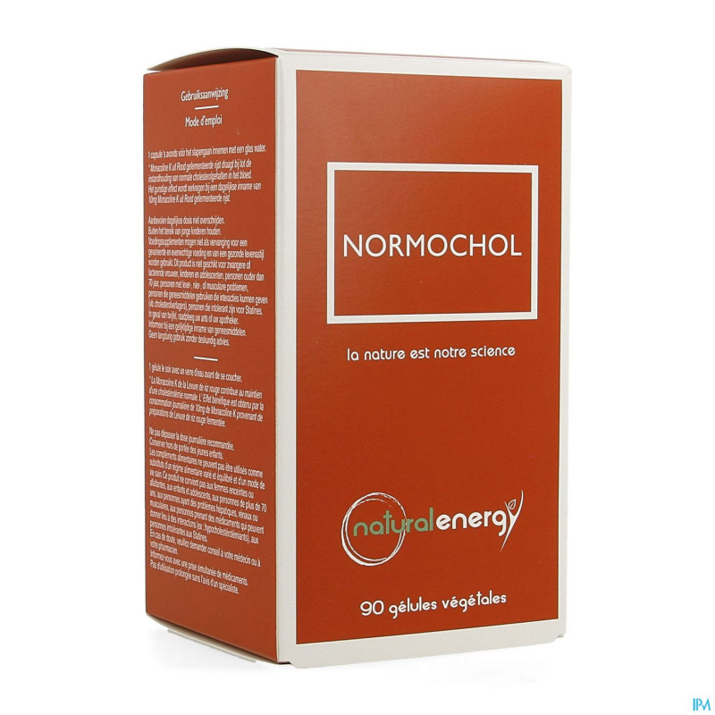 Normochol    caps 90x600mg natural energy labophar