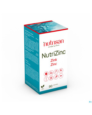 Nutrizinc synergy vegecaps 90    nutrisan