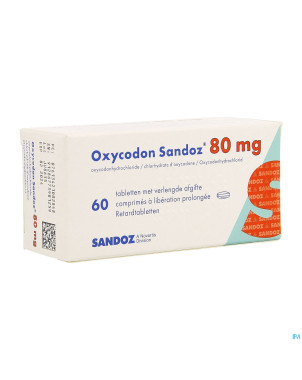 Oxycodon 80mg sandoz lib.prolongee  60