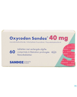 Oxycodon 40mg sandoz lib.prolongee  60