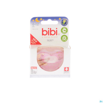 Bibi sucette dodo glow girl 6m