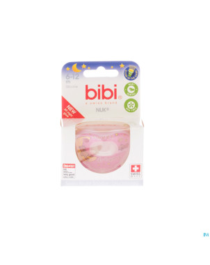 Bibi sucette dodo glow girl 6m