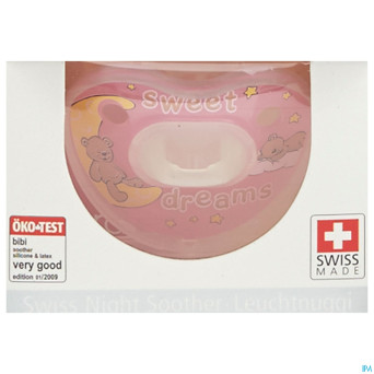 Bibi sucette dodo glow girl 6m