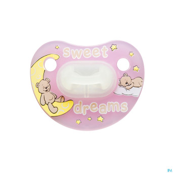 Bibi sucette dodo glow girl 6m