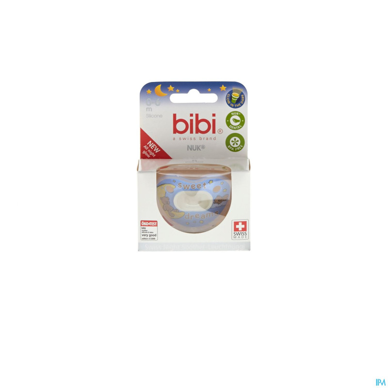 Bibi sucette dodo glow boy 1j