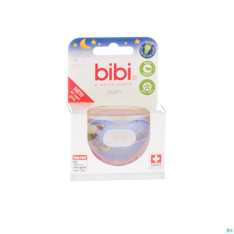 Bibi sucette dodo glow boy 12m cfr 3224359