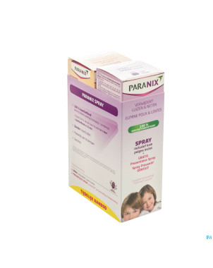 Paranix duo spray+peigne+ after shampoo