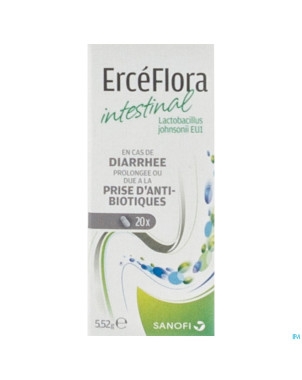 Erceflora intestinal    caps 20