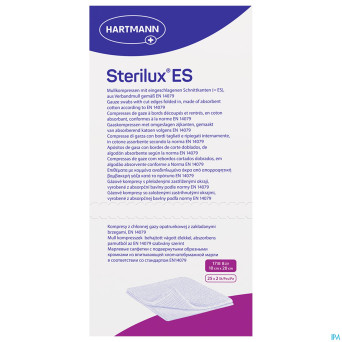Sterilux es cp ster  8pl  5,0x 5,0cm 25x 2 4185514