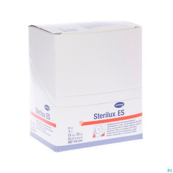 Sterilux es cp ster 8pl 7,5x7,5cm    25x2 2050210