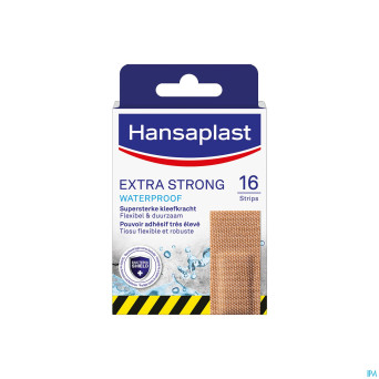 Hansaplast extra strong waterproof strips 16