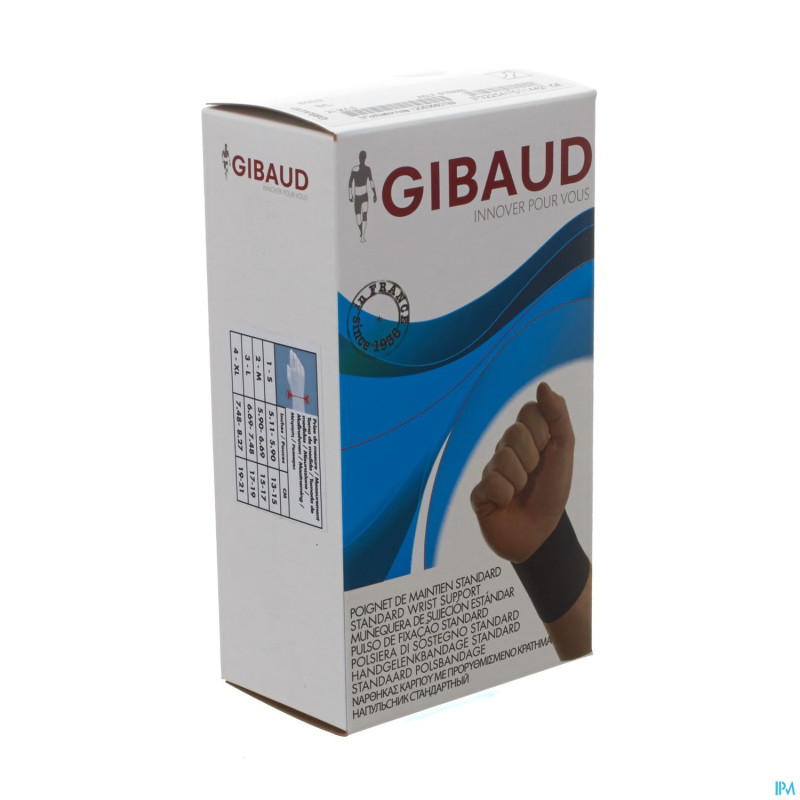 Gibaud bandage poignet de maintain    l 5033