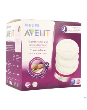 Avent coussints allaitement jetables nuit 20