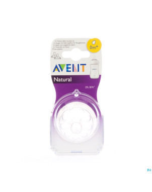 Philips avent natural tetine nourisson 1trous  2