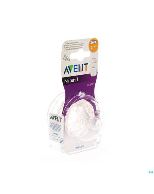 Avent natural tetine fast 4trous  2