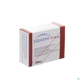 Equasym xr 30 mg caps liberation modifiee  30