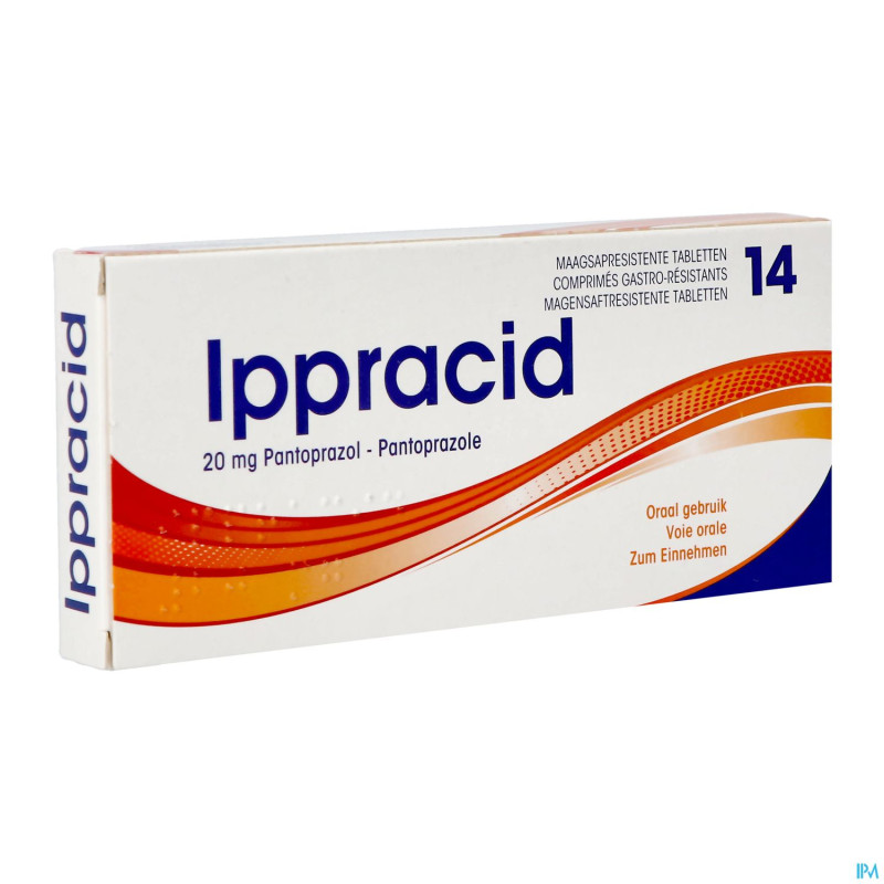 Ippracid 20 mg gastro resist comp 14