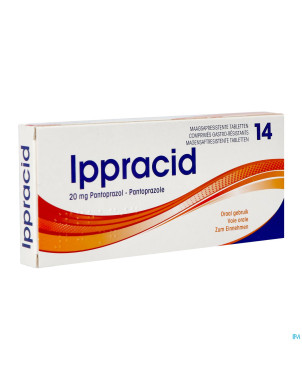 Ippracid 20 mg gastro resist comp 14