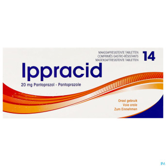Ippracid 20 mg gastro resist comp 14