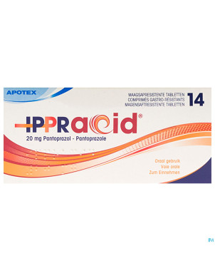 Ippracid 20 mg gastro resist comp 14