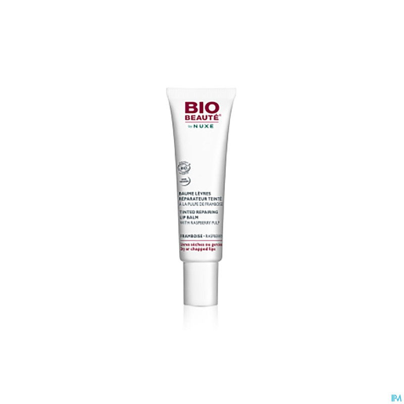 Bio beaute baume levres repar.pulpe framboise 15ml