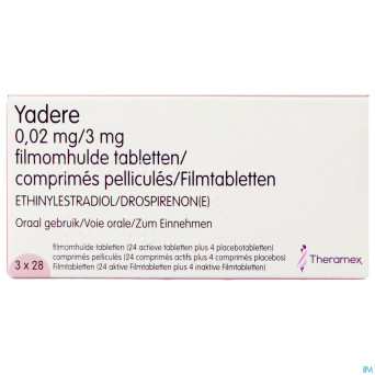 Yadere 0,02 mg/3 mg comp pell 84