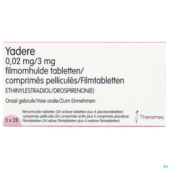 Yadere 0,02 mg/3 mg comp pell 84