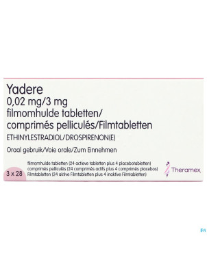 Yadere 0,02 mg/3 mg comp pell 84