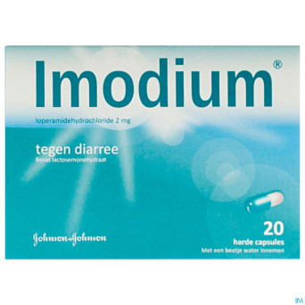 Imodium 2 mg impexeco caps 20 x 2 mg pip