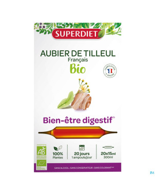 Superdiet aubier de tilleul amp 20