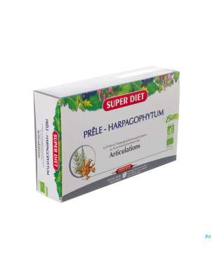 Superdiet prele harpagophytum  amp 20