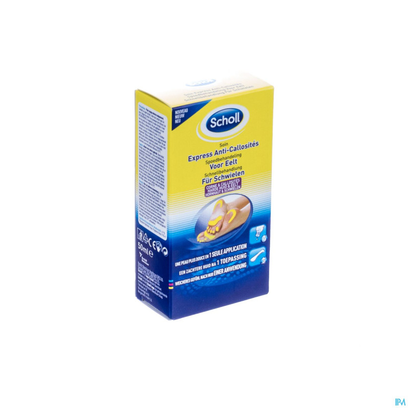 Scholl soin express anti-callosites sol 50ml
