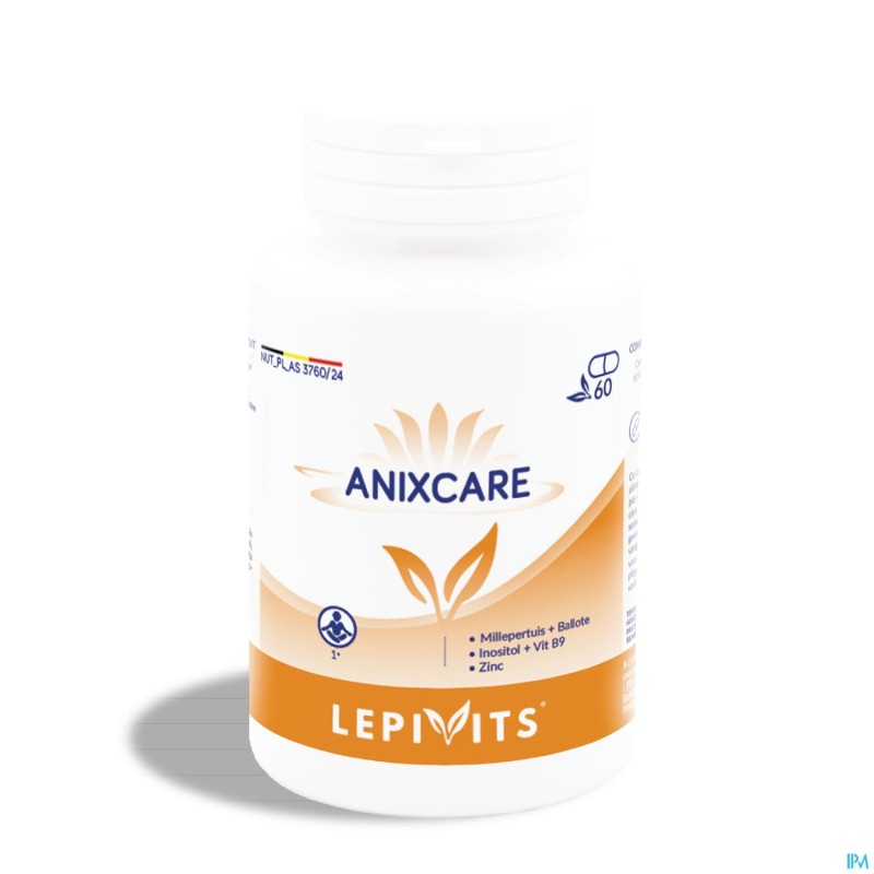 Lepivits anixcare leppin    pot caps 60
