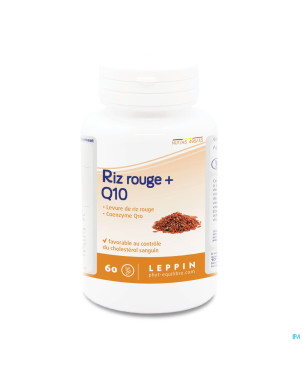 Lepivits coenzyme q10 + lev. riz rouge pot caps 60