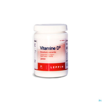 Lepivits vitamine d3    pot comp a croquer  30