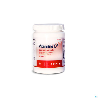 Lepivits vitamine d3    pot comp a croquer  30