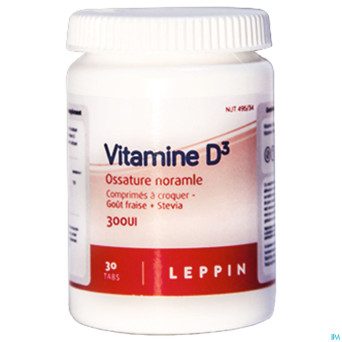 Lepivits vitamine d3    pot comp a croquer  30