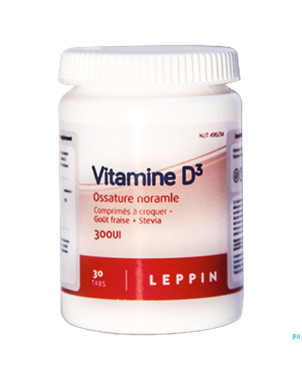 Lepivits vitamine d3    pot comp a croquer  30